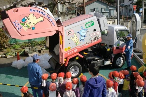 Local Communities Sorting Waste