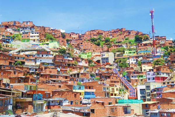 A network of escalators in Comuna 13