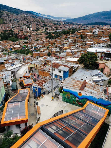 Escalators at Comuna 13 San Javier