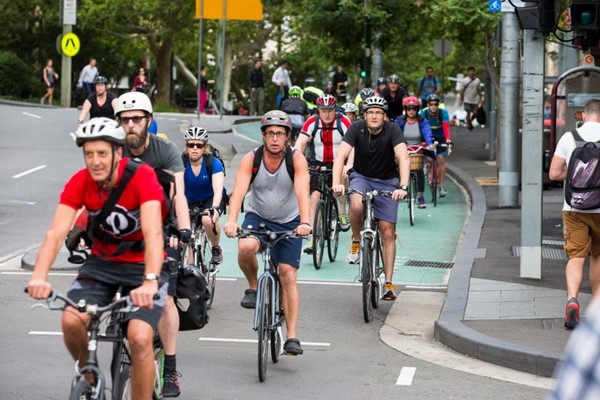 Cycling in Sydney
