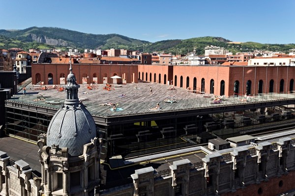 The new Azkuna Zentroa cultural centre