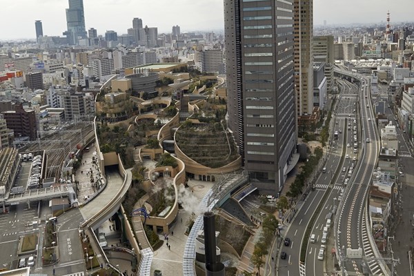 Namba Parks in Osaka