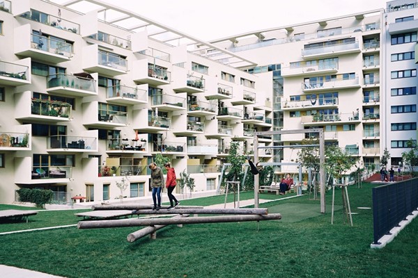 Modern housing in Vienna