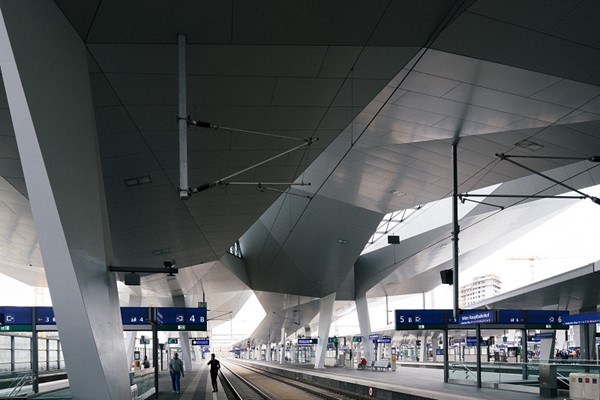 Vienna's train station