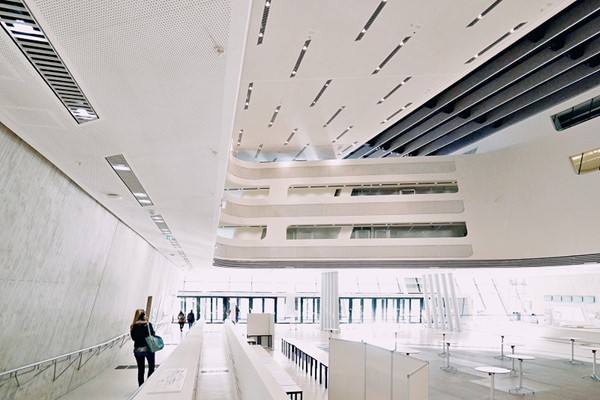 Library & Learning Centre designed by Zaha Hadid Architects