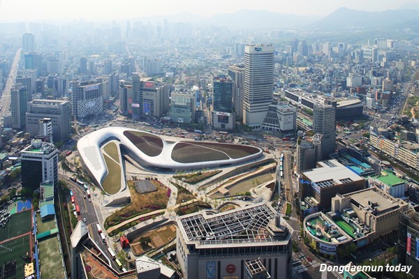 Dongdaemun area after regeneration