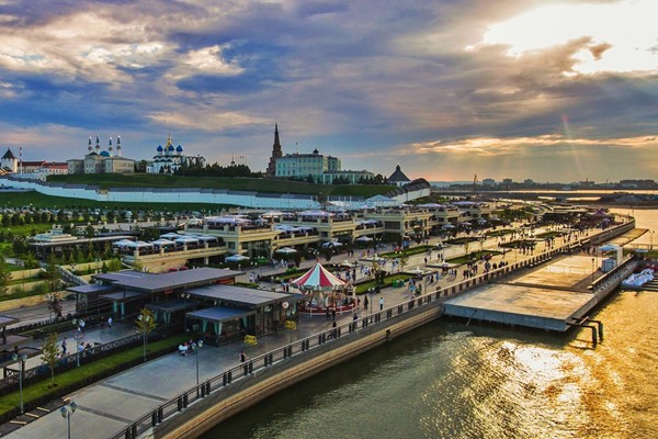 Kazan waterfront