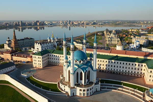 The Qolşärif Mosque in the Kazan Kremlin