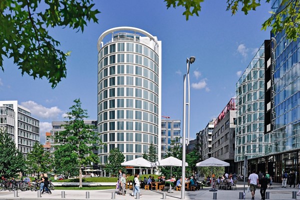 Office buildings around Sandtorpark