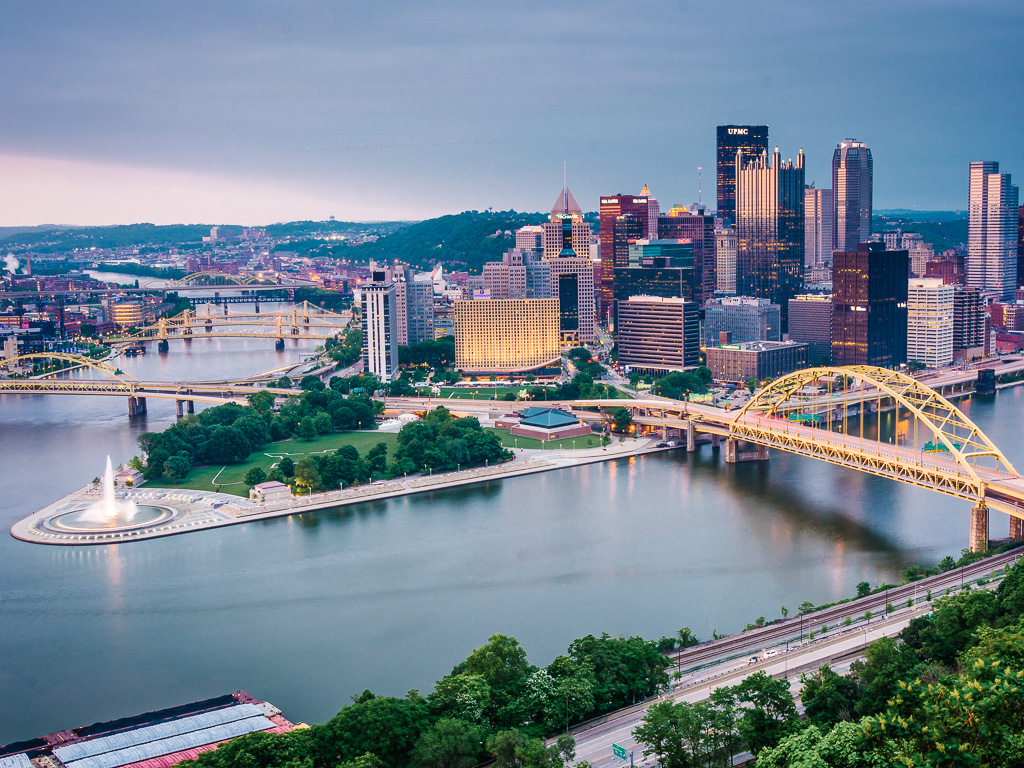 The city of Pittsburgh