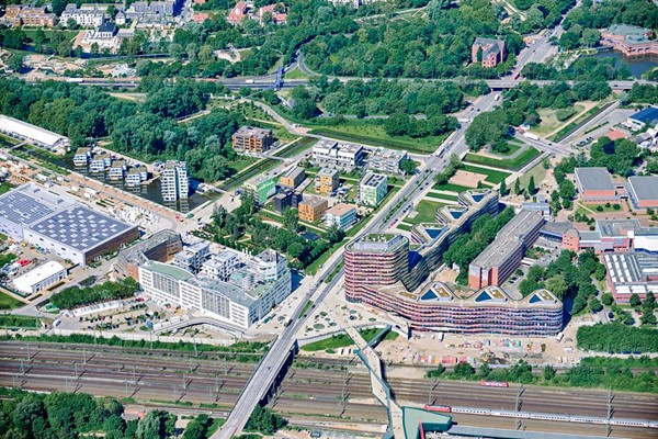 New developments in Wilhelmsburg with access to public transportation