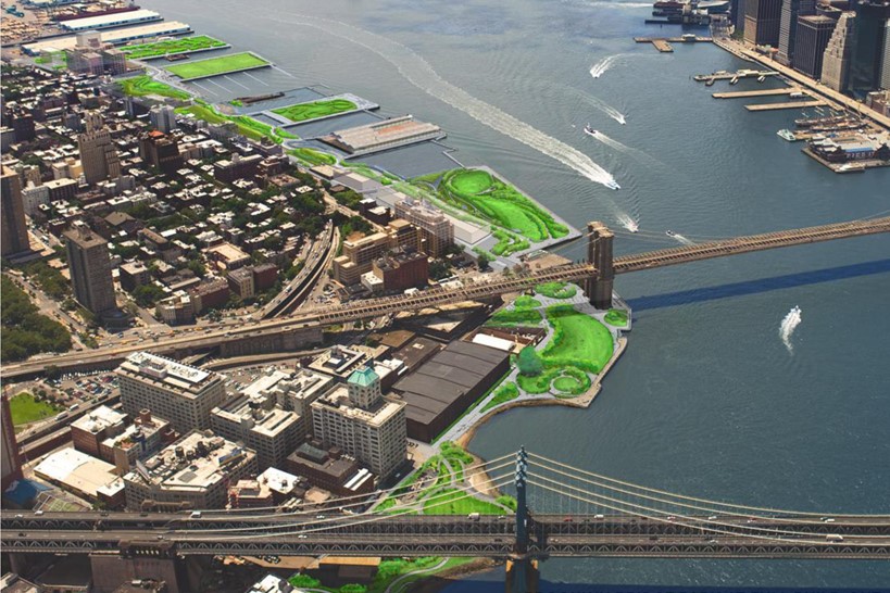 Brooklyn Bridge Park after
