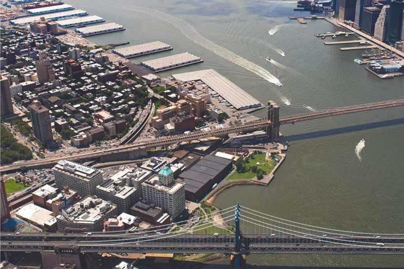 Brooklyn Bridge Park before