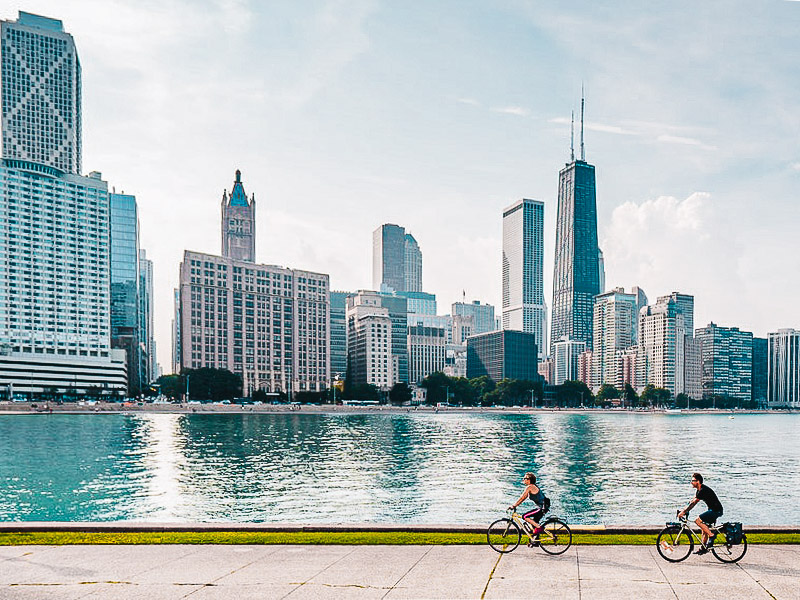 Cycling in Chicago