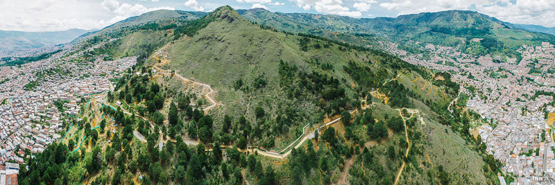 Medellín’s Metropolitan Green Belt, also known as the Circumvent Garden