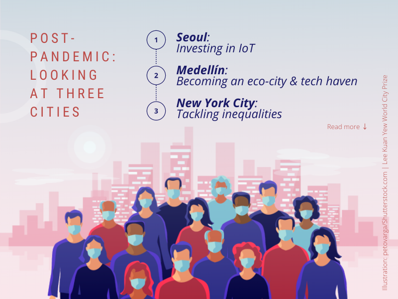 Three cities forging ahead post-pandemic