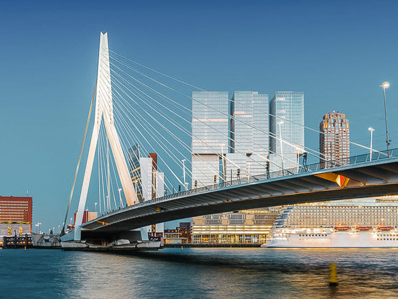 Rotterdam has decades of experience dealing with rising flood waters