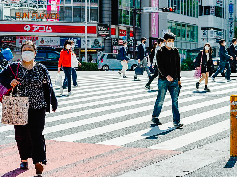 Wearing masks, safe distancing, amongst others form the 'new normal' in Tokyo