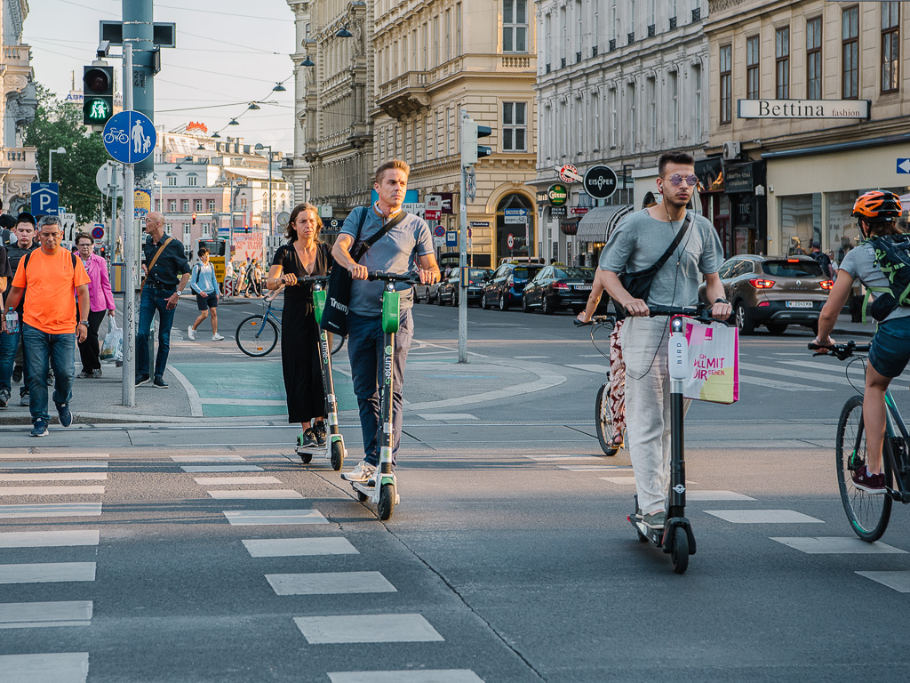 Vienna promotes active mobility in the city