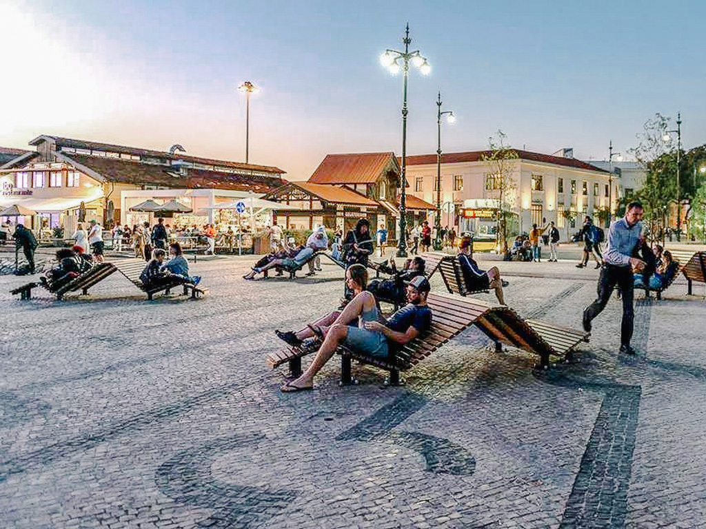 A rejuvenated public space in Lisbon