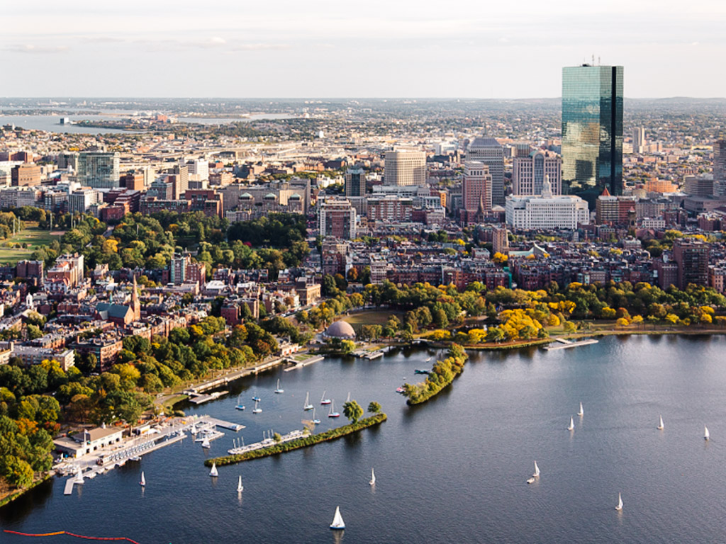 Charles River and Back Bay