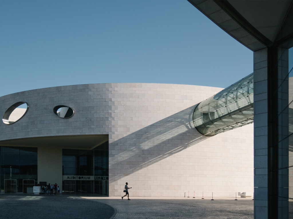 Fundação Champalimaud designed by Charles Correa Associates