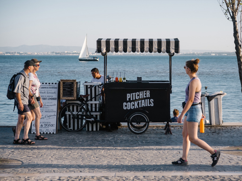 Activities on the Lisbon riverfront