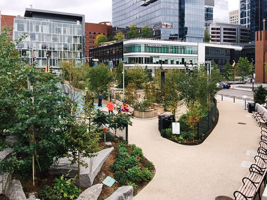 Before and after: Martin's Park before and after