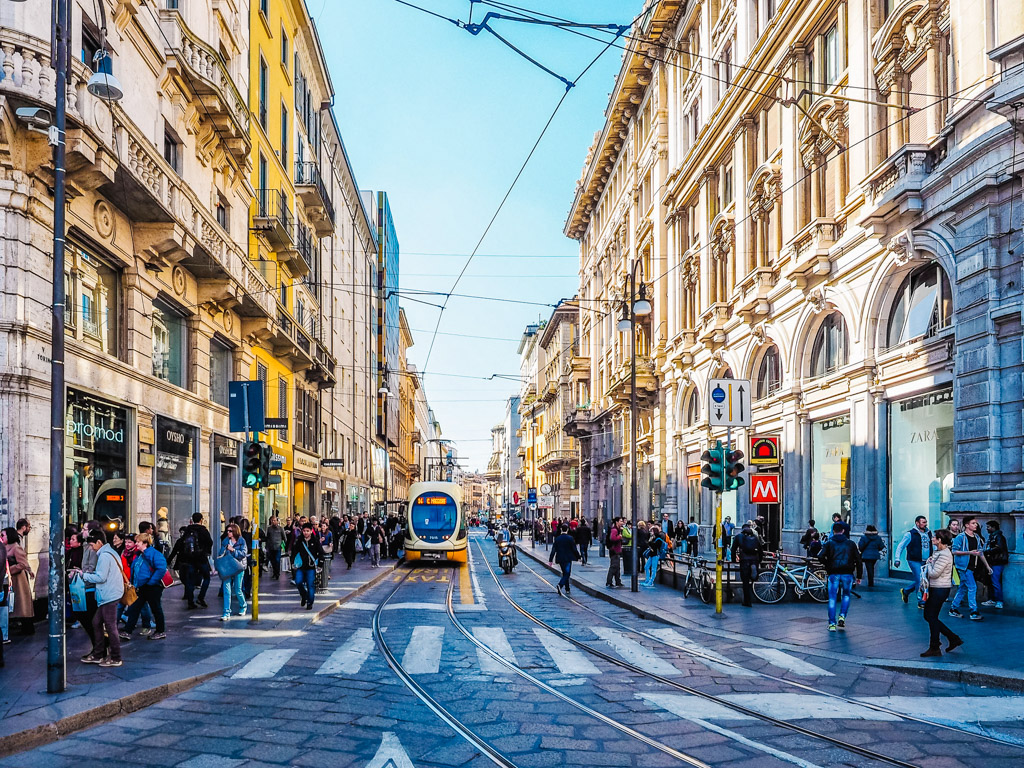The City of Milan aims to ease traffic, reclaim pedestrian space and focus on public spaces