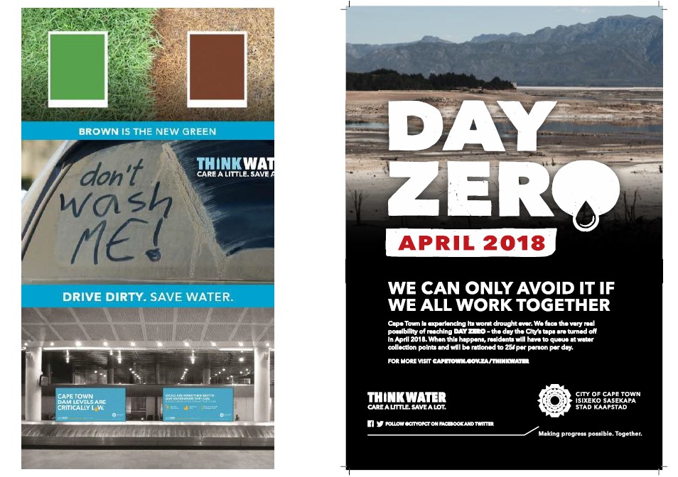 The Day Zero campaign used a variety of communication channels including Public Service Announcements, print and digital advertising, social media and community outreach.