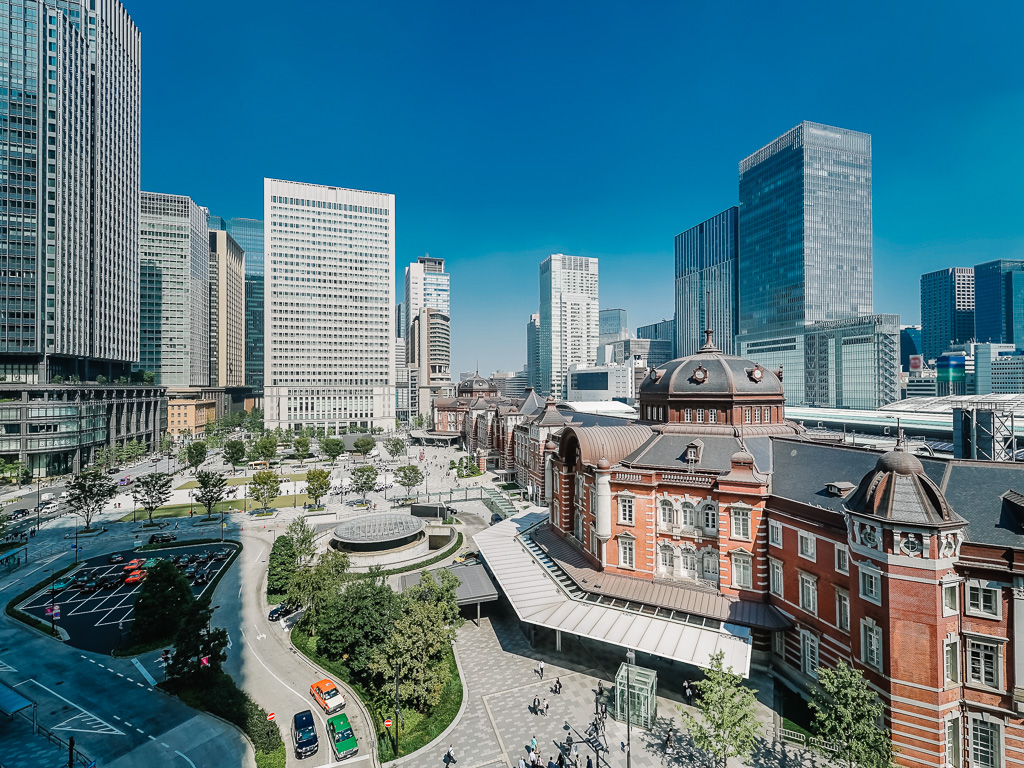 Tokyo Station in Marunouchi